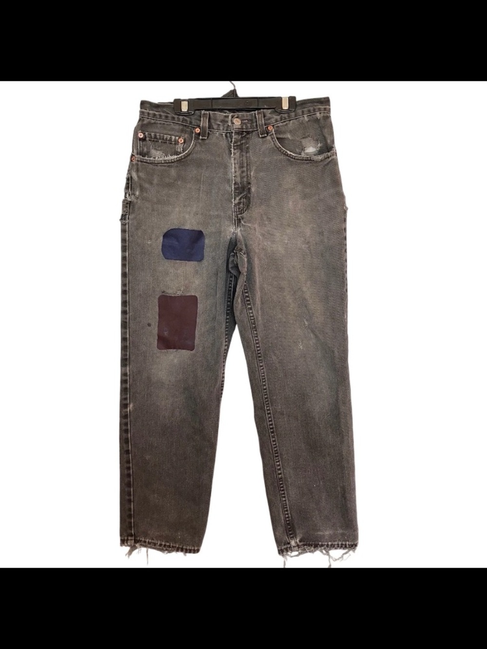 Vintage Levi's 550 Relaxed Fit Jeans 33x30 Fits 31x27.5 Distressed